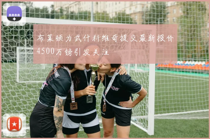 布莱顿为武什科维奇提交最新报价4500万镑引发关注